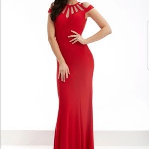 Red prom dress